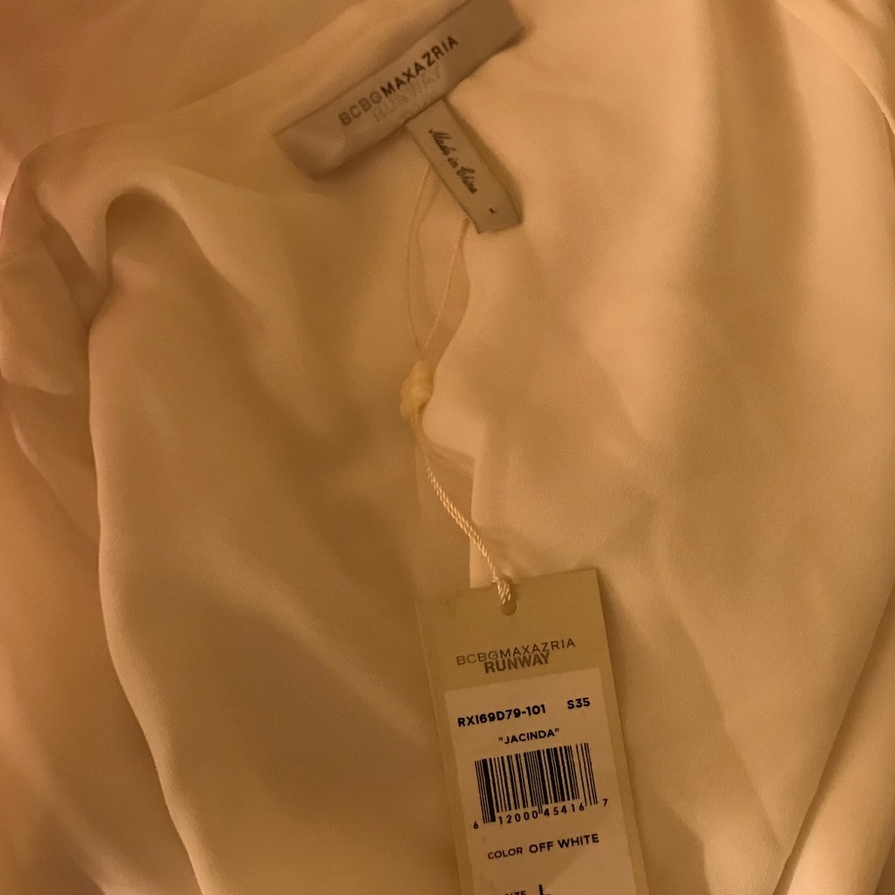 BCBGMAXAZRIA Runway Jacinda Off White Dress - Picture 9 of 14